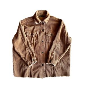 Zara Brown Corduroy Jacket